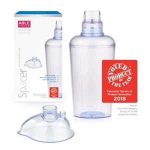 Child Infant Able Spacer Medical Equipment Asthma Detachable Mask High Quality - Picture 1 of 1