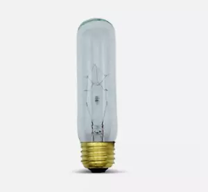 Satco S3704 60W Tubular Clear Medium Base Bulb - Picture 1 of 1