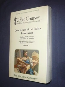 Teaching Co Great Courses TRANSCRIPT : GREAT ARTISTS of the ITALIAN RENAISSANCE - Picture 1 of 1