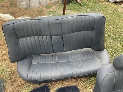 Asientos de cuero azul XJ6 1981 a 1986 a la venta Foto 1 de 2