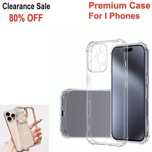 CLEAR CASE für iPhone 12 Pro Max 11 Pro Max Bumper Stoßfest Cover Großverkauf UK - Bild 1 von 8