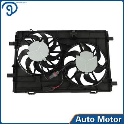 Conjunto de ventilador de refrigeración del radiador para Lincoln MKZ 2007-2009 sin módulo 621-091 Foto 1 de 4