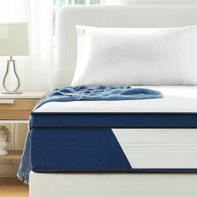10"12"-Twin, Full, Queen,King Size Mattress Memory Foam Hybrid Mattress in a Box - Image 1 of 4