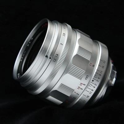 Voigtlander NOKTON 35mm F/1.2 Aspherical VM Silver Edition -Near Mint- #430 - Image 1 of 4