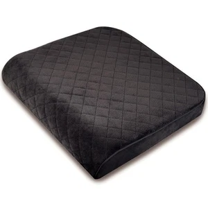 Large 19"x17"x3.25" Medium-Firm Memory Foam Seat Cushion with Cooling Effect,... - Picture 1 of 7