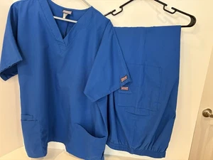 Set scrub Cherokee unisex taglia XL blu royal - Foto 1 di 4