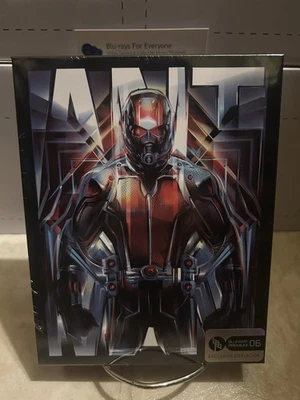 EMPTY Ant-Man Full Slip SteelBook No 4K UHD Blu-ray Blufans [2015] Ship Next Day - Image 1 of 4