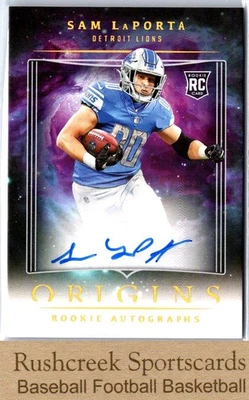 2023 Panini Origins #RASML Sam LaPorta Auto RC Rookie Autographs - Image 1 of 2
