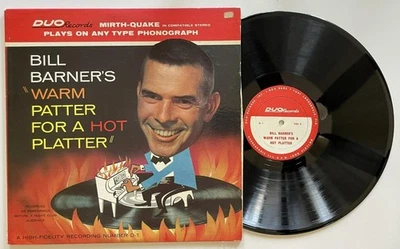 Bill Barner's "Warm Patter For A Hot Platter" LP EX+ DUO Records Comedy (1960) Foto 1 de 3