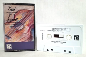 Vintage 1981 Baltazar Benitez, Bach Suite In E Minor Scarlatti Five Sonatas Tape - Foto 1 di 7