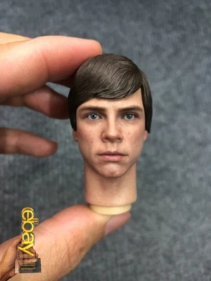1/6 Hot Toys DX23 Star Wars Mandalorian Luke Skywalker Head Sculpt for Figure - Image 1 of 4