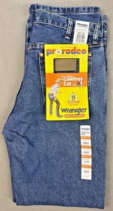 Jeans Wrangler Corte Vaquero Ajuste Original 13MWZ Western Pro Rodeo 32x32 Núcleo Vaquero - Imagen 1 de 7