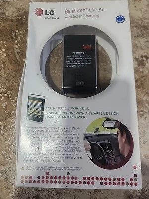 LG HFB-500 Bluetooth Solar Coche Kit -NUEVO Foto 1 de 4