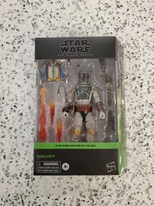 Star Wars Black Series Return Of The Jedi Boba Fett Neu Sealed Hasbro Deluxe - Bild 1 von 10