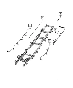 Genuine Mopar Chassis Wiring 68526486AC - Picture 1 of 1