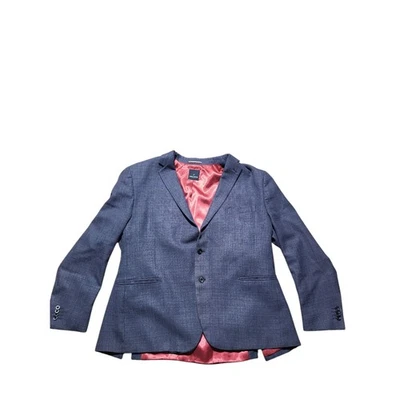 Blazer Abrigo Deportivo Daniel Hechter Lana Calce Moderno Negocios Informal 50R Foto 1 de 4