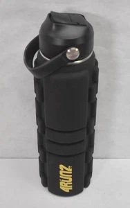 4Run2 The Roller Bottle Black 2 In 1 Roller & Water Bottle 25oz Stainless Steel - Picture 1 of 5