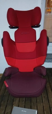 CYBEX Solution X2-Fix Kindersitz , Rumba Red, 15-36 kg/3-12 Jahre  - Bild 1 von 4