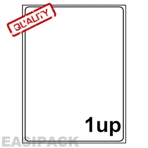 200 Hojas Dirección Láser Inyección de Tinta ETIQUETAS 1 UP 199 x 289mm - Imagen 1 de 1