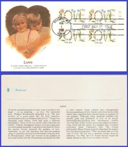 USA5 #1951 U/A FLEETWOOD FDC PB4 Love - Foto 1 di 1