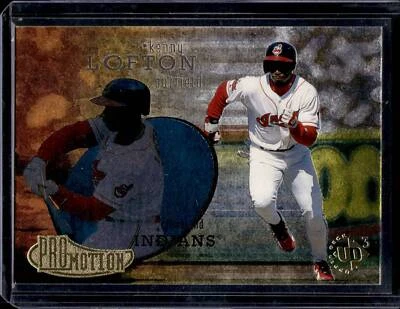 1997 Upper Deck UD3 Kenny Lofton #37 - Cleveland Indians Pro Motion - Image 1 of 2