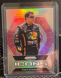 Tony Stewart 2022 Prizm Racing ICONS Silver Prizm Card # 85 - Picture 1 of 2