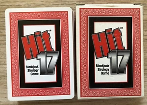 Ken Touroo 1992 HIT 17 Blackjack Strategie Kartenspiel Spielkarten mit Regeln - Bild 1 von 12