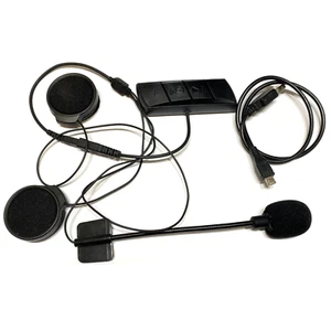 Bluetooth Stereo Con Microfono Musica e Chiamate Casco Scouter Moto No intercom - Foto 1 di 2