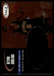 2000 SAGE #A13 Keyon Dooling Autographs Bronze #/650 - Picture 1 of 2