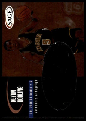 2000 SAGE #A13 Keyon Dooling Autographs Bronze #/650 - Image 1 of 2