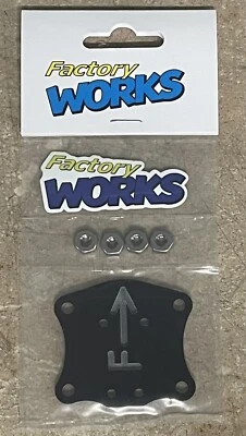 Factory Works Drill Guide Template to FIT stealth Repl Associated 6590 FOR RC10 - Image 1 of 3