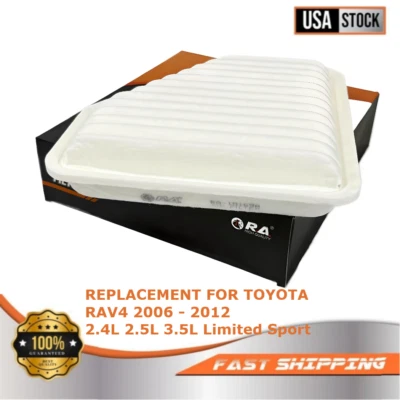 10169 Engine Air Filter for TOYOTA RAV4 2006 - 2012 2.4L 2.5L 3.5L Limited Sport - Image 1 of 4