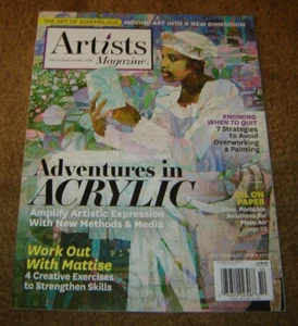 Artists Magazine “Adventures In Acrylic” September/October 2022 Mattise - Imagen 1 de 1