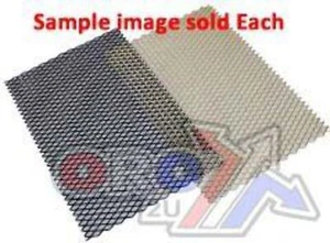 DIRT RACING AIRFLOW MESH BLACK ALUMINIUM 30x30cm - Bild 1 von 4