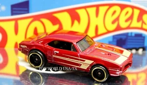 2017 Hot Wheels #284 Muscle Mania '67 Pontiac Firebird 400 drk red - Picture 1 of 1