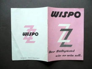 Wispo Mantel Strumpfhalter Katalog 60er Jahre Deutsche Damenmode - Bild 1 von 2