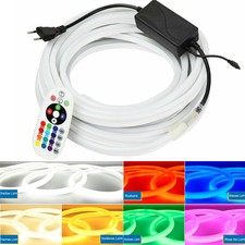 10m LED Lichtschlauch Lichterkette Innen/Aussen Garten Wasserdicht Fernbedienung