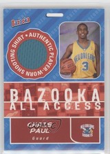 2005-06 Topps Bazooka All Access Chris Paul #BAA-CP Rookie RC
