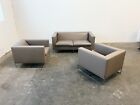 Minotti Klee Designer Ledergruppe Couch Sessel 