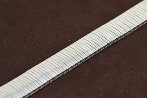 Hadley-Roma 16mm-21mm Stretchable Stainless Steel Watch Bracelet/Band, MB7016W - Picture 1 of 2