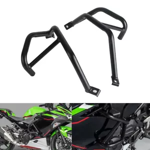Black L&R Engine Bumper Guard Protector Crash Bar For Kawasaki Ninja 250 400 18+ - Bild 1 von 8