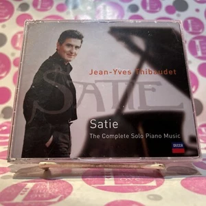 Satie Complete Solo Piano Jean-Yves Thibaudet 2003 5-CDs Decca GERMAN PRESSING - Picture 1 of 3