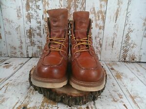 HERMAN SURVIVORS Oakridge Brown Leather Steel Toe Work Boots Men's Size 9.5