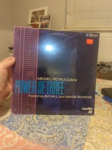 Michael PETRUCCIANI POWER of THREE Jim Hall Wayne Shorter Jazz Music LASERDISC - Picture 1 of 2