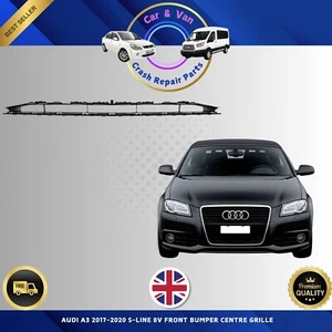 PARAGOLPES DELANTERO REJILLA CENTRAL AUDI A3 2017-2020 S-LINE 8V 8V38076479B9 - Imagen 1 de 8