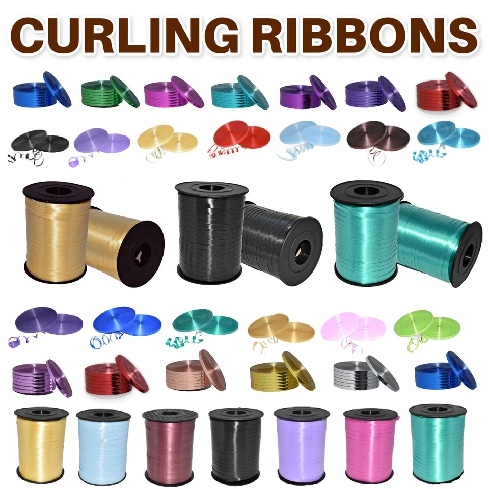 CINTA RIZADORA GLOBO 50 METROS PARA ENVOLVER REGALO FIESTA GLOBOS CINTA CUERDA  Foto 1 de 1