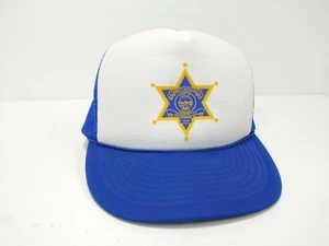 Vintage 80s 90s Sheriffs Department Sedgwick County Wichita Mesh Trucker cap - Bild 1 von 6