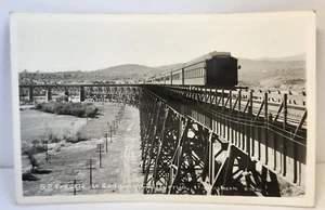 RPPC Southern Pacific Railroad Trestle at Redding California JH Eastman B-3090 - Picture 1 of 6