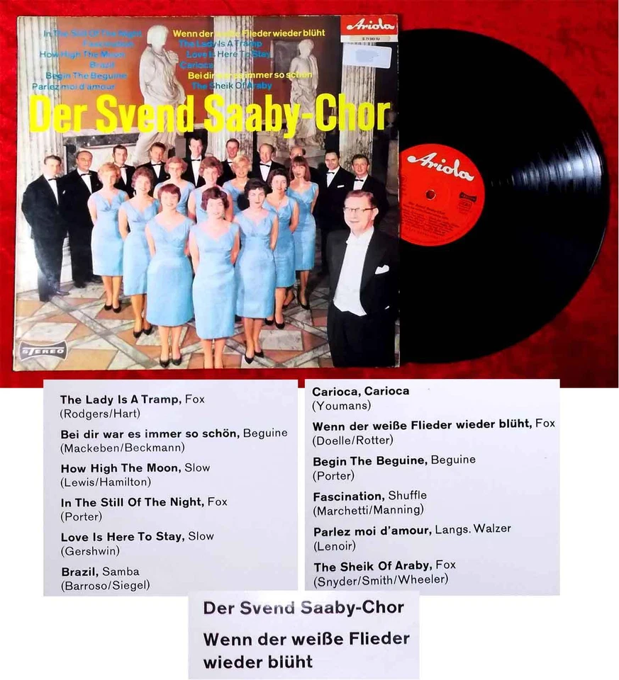 LP Svend Saaby Chor (Ariola S 71 343) D - Bild 1 von 1