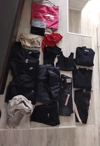 Mädchen Bekleidungspaket 18 Teile Gr.XS/S*Nike/H&M/Adidas,C&A - Bild 1 von 20